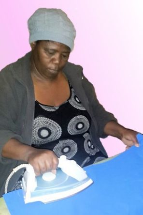 domestic worker ironing