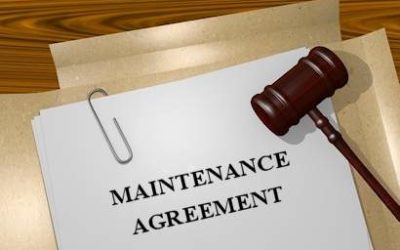 If you fall behind on maintenance payments your pension may be at risk