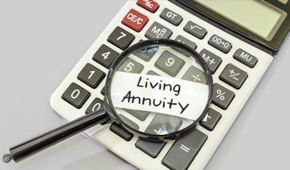 Temporary change to living annuity drawdown percentages