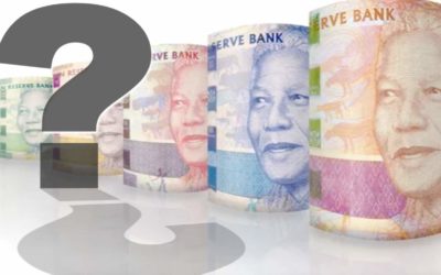 How will the recent looting affect the rand?