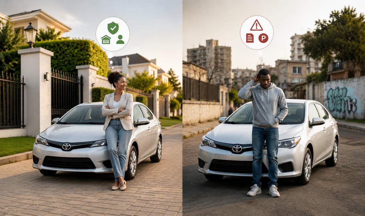 Same car but very different insurance premiums?