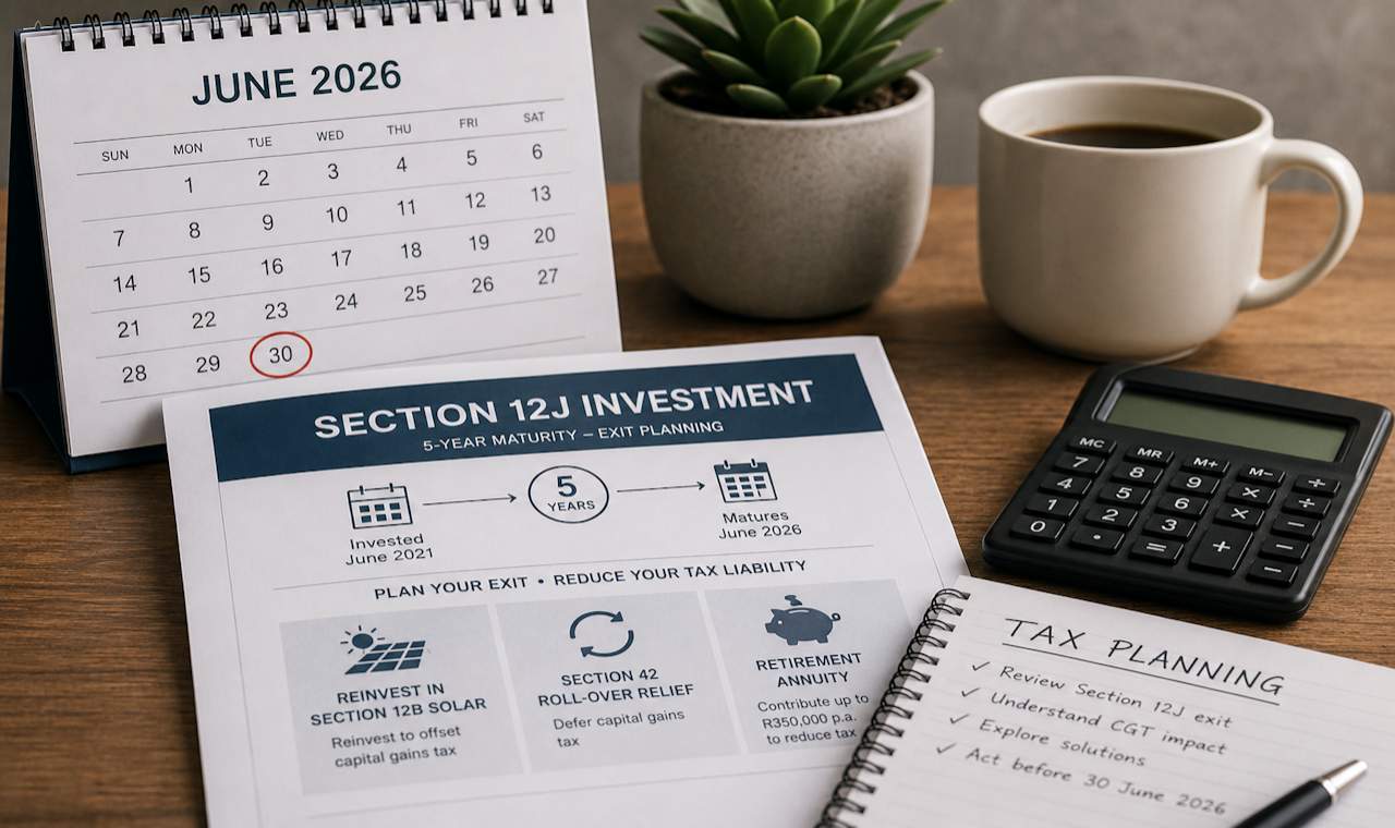 Beat the tax shock on your Section 12J exit