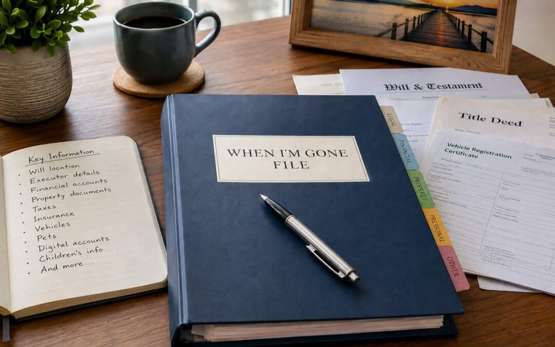 What to Include in Your ‘When I’m Gone’ file