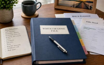 What to Include in Your ‘When I’m Gone’ file