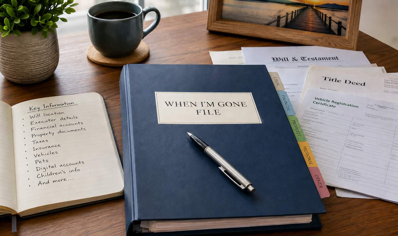 What to Include in Your ‘When I'm Gone’ file